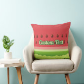 スイカスライスの背景 クッション (椅子)