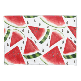 スイカスライスミニマルデザイン 枕カバー