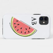 スイカスライス'モノグラム' iPhoneケース Case-Mate iPhoneケース (裏面(横))