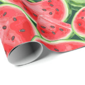 スイカスライス包装紙 ラッピングペーパー (ロールコーナー)