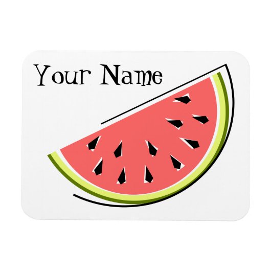 スイカスライス名 マグネット (横)