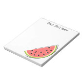 スイカスライス文字 ノートパッド (回転)
