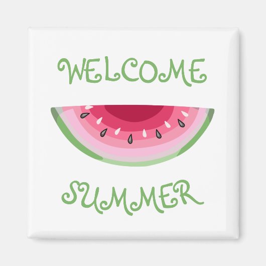 スイカスライス磁石 マグネット (正面)