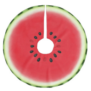 スイカスライス ブラッシュドポリエステルツリースカート