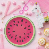 スイカスライス ペーパープレート (パーティー)