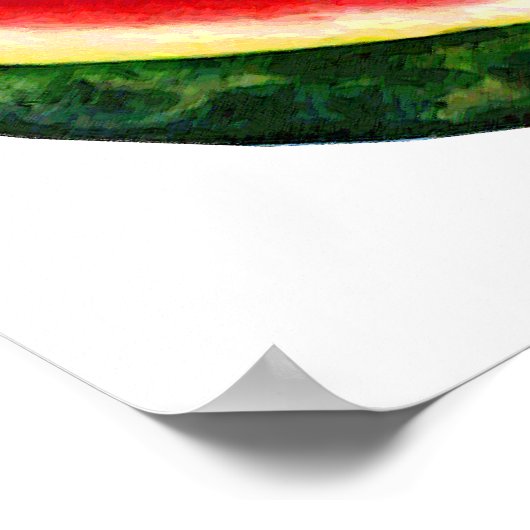 スイカスライス ポスター (角)