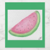 スイカスライス ワインラベル (シングルラベル)