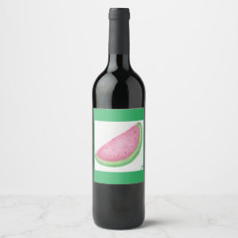 スイカスライス ワインラベル