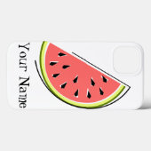 スイカスライス「名前」iPad Miniケース Case-Mate iPhoneケース (裏面 (横))