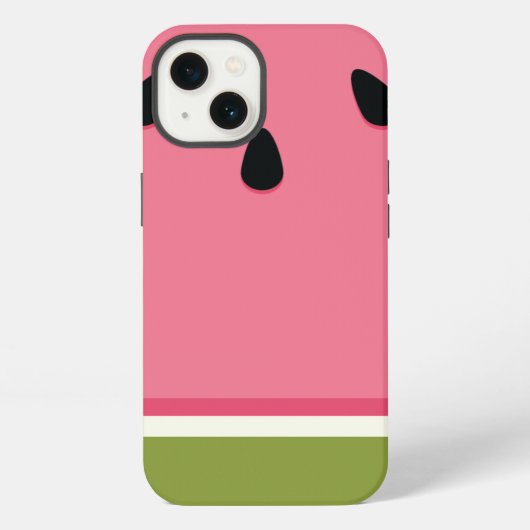 スイカスライス iPhoneケース (裏面)