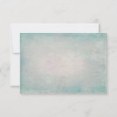 スイカズラの結婚式出欠確認 招待状 (裏面)