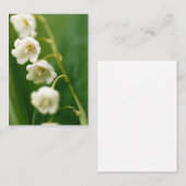 スイカズラ（Convallaria majalis） ノートカード (正面/裏面)