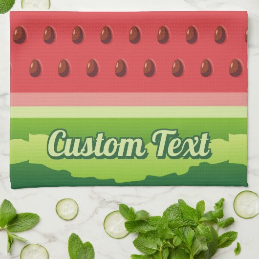 スイカタオル キッチンタオル (折り畳み)