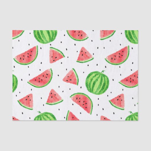 スイカティッシュペーパー – 赤 薄葉紙 (正面)