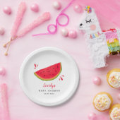 スイカテーマベビーシャワー ペーパープレート (パーティー)
