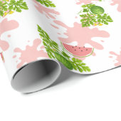 スイカテーマベビーシャワー ラッピングペーパー (ロールコーナー)