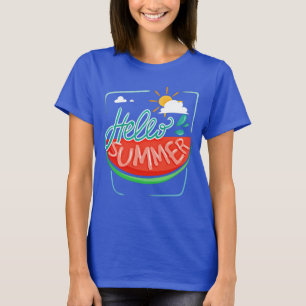 スイカハローサマーTシャツ Tシャツ