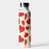 スイカハートバレンタインズデイフリーパレスチナ ウォーターボトル (右面)