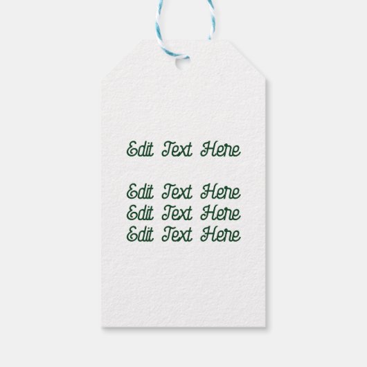 スイカハートバレンタインズデイフリーパレスチナ ギフトタグ (裏面)