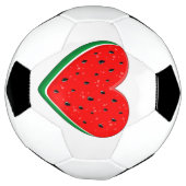 スイカハートバレンタインズデイフリーパレスチナ サッカーボール (回転)