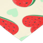 スイカハートバレンタインズデイフリーパレスチナ テーブルクロス (アングル)