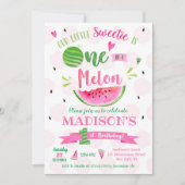 スイカバースデーパーティ招待状 招待状 (正面)