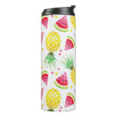スイカパイナップルサマーシームレスプリント タンブラー (回転左)