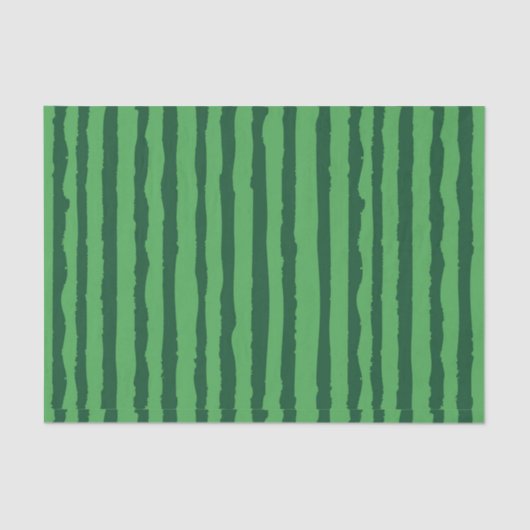 スイカパターンカスタムのティッシュペーパー 薄葉紙 (正面)