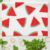 スイカパターン三角形 キッチンタオル (折り畳み)