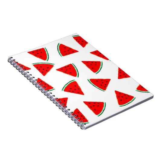 スイカパターン三角形 ノートブック (右側)