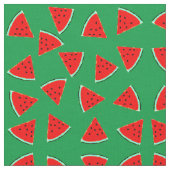 スイカパターン三角形 ファブリック (クローズアップ)