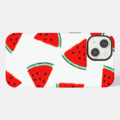 スイカパターン三角形 iPhoneケース (裏面横)