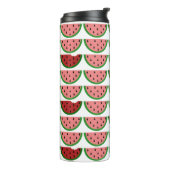 スイカパターン上昇温暖気流のタンブラー タンブラー (回転左)