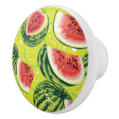 スイカパターン2 セラミックノブ (右)