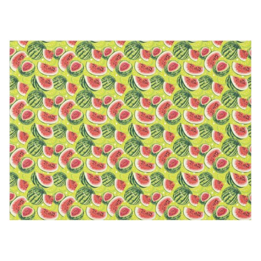 スイカパターン2 テーブルクロス (正面(横))