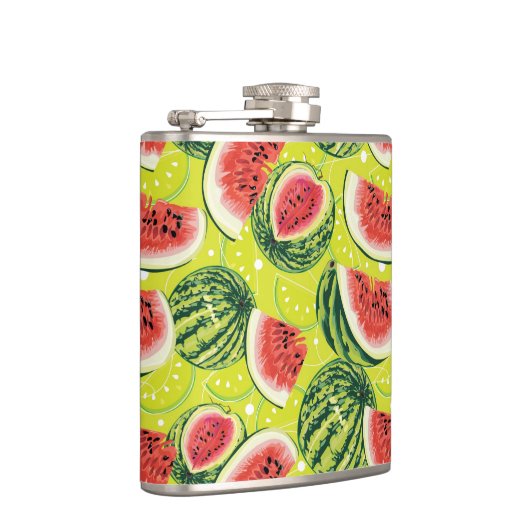 スイカパターン2 フラスク (右)
