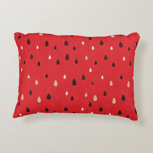 スイカパターン アクセントクッション (裏面)