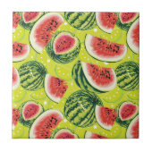 スイカパターン タイル (正面)