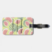 スイカパターン ラゲッジタグ (裏面横)