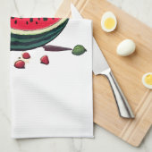 スイカパレスチナ キッチンタオル (四つ折り)