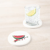 スイカパレスチナ コースター (側面)