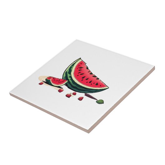 スイカパレスチナ タイル (側面)