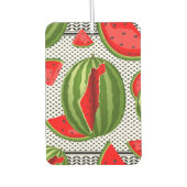 スイカパレスティナのマップスライス カーエアーフレッシュナー (正面)