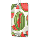 スイカパレスティナのマップスライス カーエアーフレッシュナー (左)