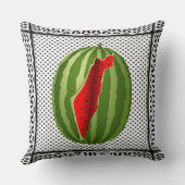 スイカパレスティナのマップスライス クッション (裏面)