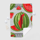 スイカパレスティナのマップスライス ゴルフタオル (インサイチュ)