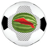 スイカパレスティナのマップスライス サッカーボール (回転)