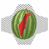 スイカパレスティナのマップスライス サッカーボール (フラット)