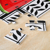 スイカパレスティナのマップスライス ジグソーパズル (側面)