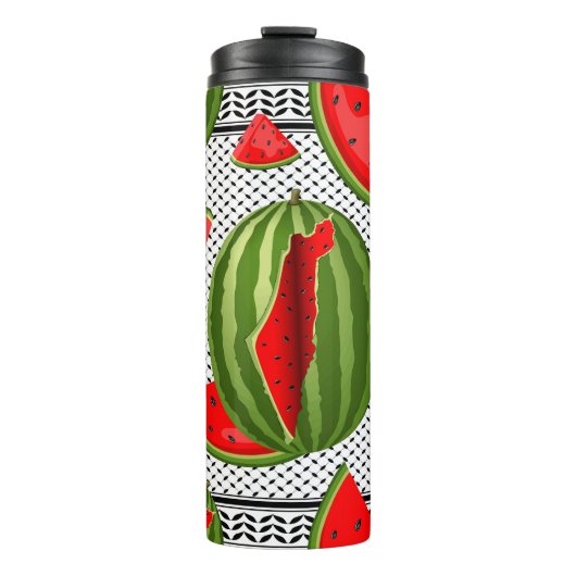 スイカパレスティナのマップスライス タンブラー (正面)